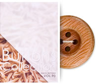 Natural material buttons